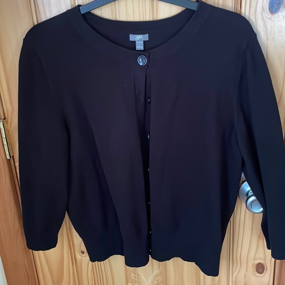 J Jill cardigans size L black.